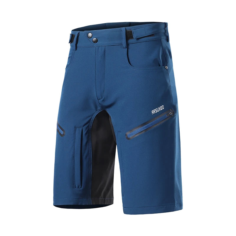 Arsuxeo Defender Men's MTB Shorts Dark Blue