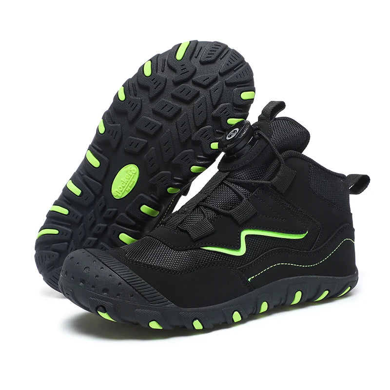 Explorer Youth Anti Slip MTB Shoes Black